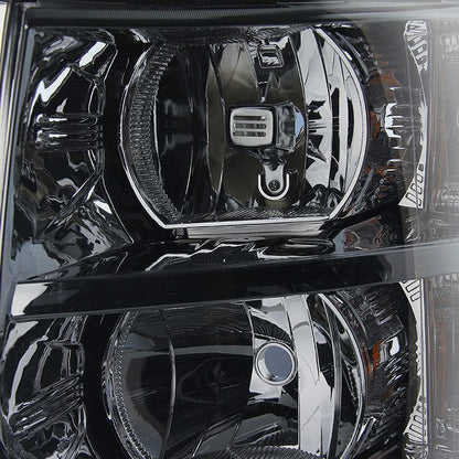 SPYDER Xtune Chevy Silverado 07-13 Crystal Headlights Smoked HD-JH-CS07-AM-SM 5077349
