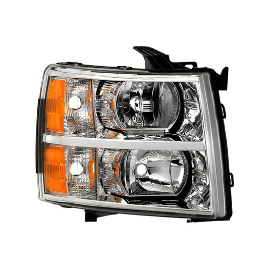 SPYDER Xtune Chevy Silverado 07-13 Crystal Headlights Right HD-JH-CS07-OEM-R 5076977