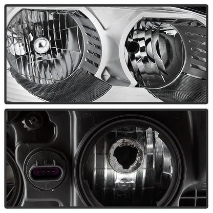 SPYDER xTune 09-12 Chevrolet Traverse (Excl LTZ) OEM Style Headlights - Chrome (HD-JH-CTRA09-AM-C) 9042546