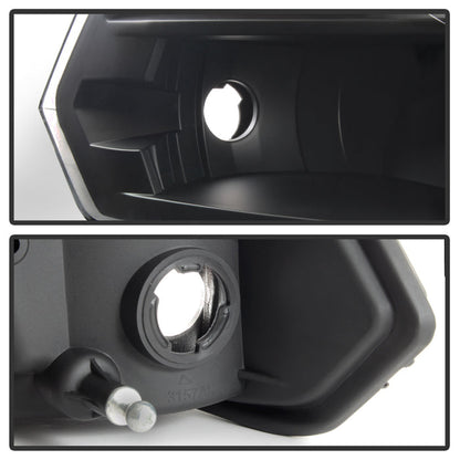 SPYDER xTune Dodge Ram 1500 09-17 (Non-LED) Halogen Only OEM Style Headlights - Black HD-JH-DR09-QU-BK 9040191