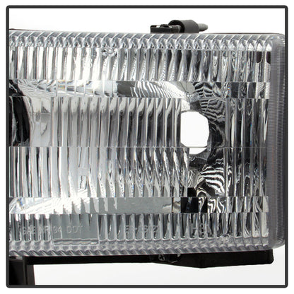 SPYDER Xtune Dodge Ram 1500 94-01 OEM Style Headlights w/ Corner Chrome HD-JH-DR94-OE-C 9032141