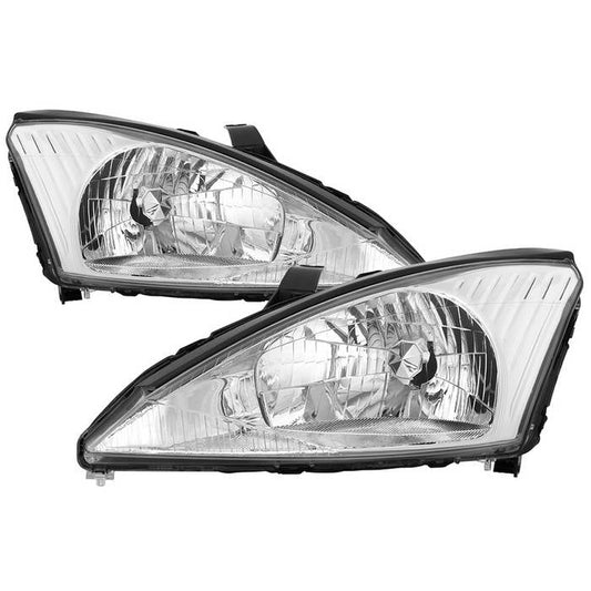 SPYDER xTune Ford Focus 00-04 OEM Style Headlights - Chrome HD-JH-FFOC00-C 9037306