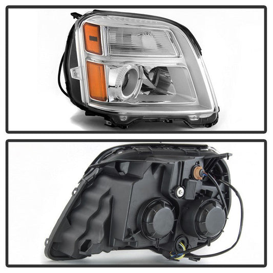 SPYDER xTune 10-15 GMC Terrain (Halogen Models Only) Passenger Side Headlight OEM Right (HD-JH-GTE10-OE-R) 9040771