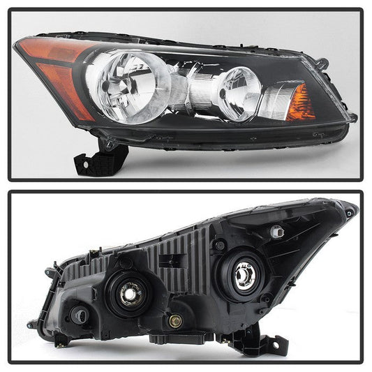 SPYDER xTune 08-12 Honda Accord 4DR Crystal Headlights - OEM Right (HD-JH-HA08-4D-OE-R) 9942280