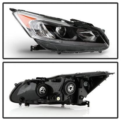 SPYDER xTune 16-18 Honda Accord Passenger Side Halogen Headlight - OE Right HD-JH-HA16-4D-H-OE-R 9945892