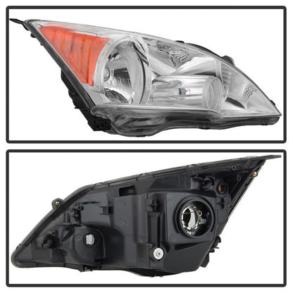 SPYDER xTune 07-11 Honda CR-V Passenger Side Headlight - OEM Right (HD-JH-HCRV07-OE-R) 9041068
