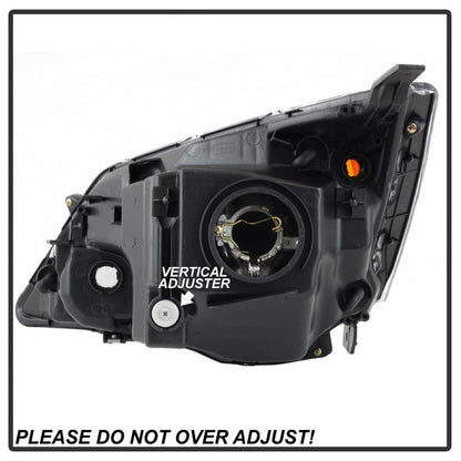 SPYDER xTune 07-11 Honda CR-V Passenger Side Headlight - OEM Right (HD-JH-HCRV07-OE-R) 9041068