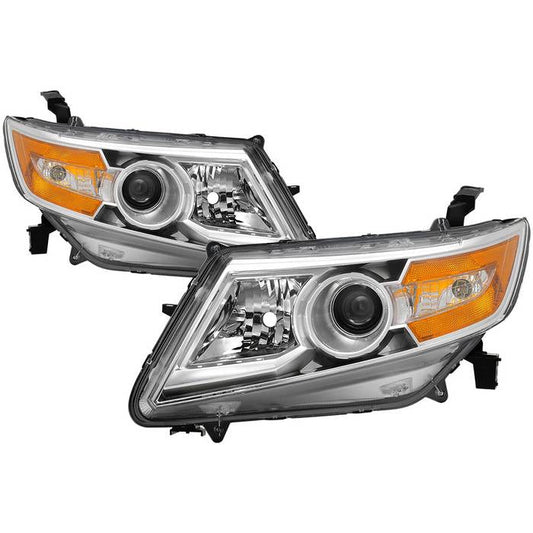 SPYDER xTune 11-15 Honda Odyssey OEM Style Halogen Headlights - Chrome (HD-JH-HODY11-AM-C) 9043468