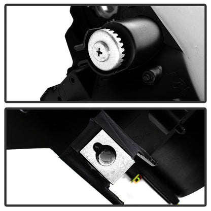 SPYDER Xtune Nissan Altima 05-06 Halogen Model Only OEM Style Black Bezel Headlights HD-JH-NA05-AM-BK 9031823