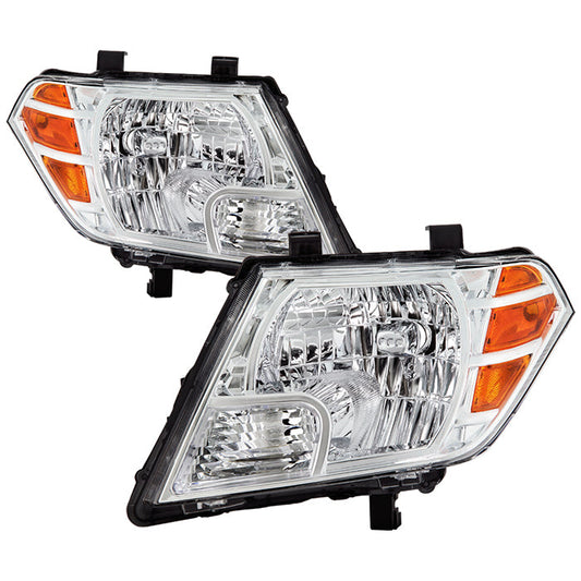 SPYDER Xtune Nissan Frontier 09-16 OEM Style Headlights Chrome HD-JH-NF09-AM-C 9049446
