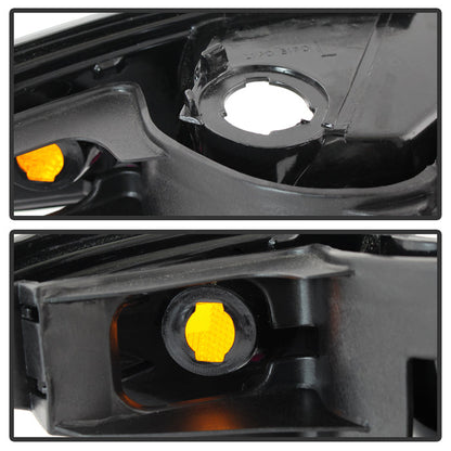 SPYDER Xtune Pontiac Grand Prix 97-03 Crystal Headlights w/ Amber Corner Lights HD-JH-PGPRIX-SET-AM-C 9023453