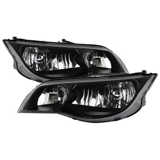 SPYDER xTune Saturn ION Coupe 03-07 (Not Sedan) OEM Style Headlights - Black HD-JH-SAION-2D-BK 9035654