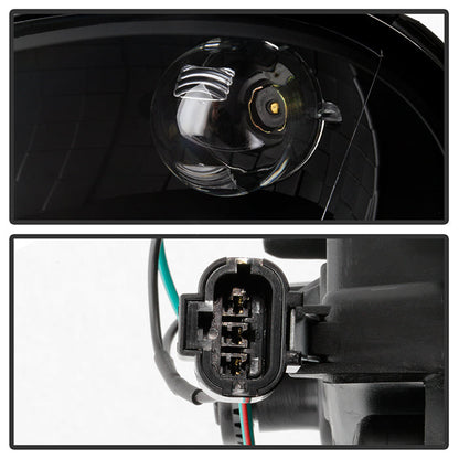 SPYDER xTune Subaru Impreza 14-16 Headlights With Light Tube DRL - Black HD-JH-SI02-LB-BK 9047411