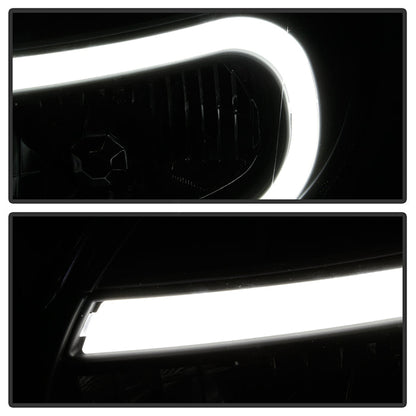 SPYDER xTune Subaru Impreza 14-16 Headlights With Light Tube DRL - Black HD-JH-SI02-LB-BK 9047411