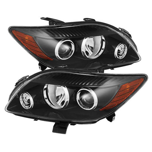 SPYDER Xtune Scion Tc 08-10 Crystal Headlights Black HD-JH-STC08-AM-BK 9023354