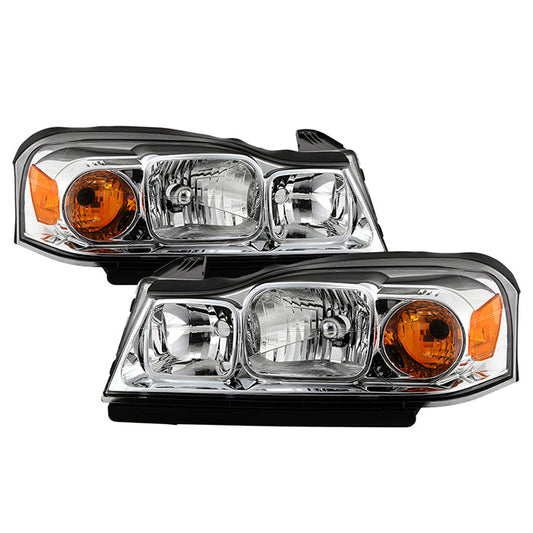 SPYDER Xtune Saturn Vue 06-07 Crystal Headlights Chrome HD-JH-SVUE06-AM-C 9024047