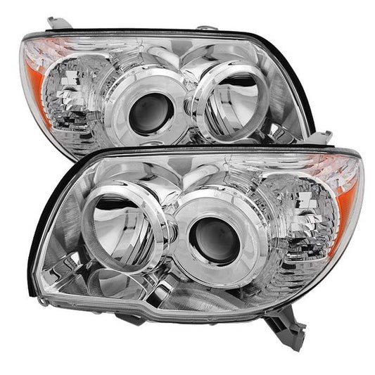 SPYDER Xtune Toyota 4Runner 06-09 Crystal Headlights Chrome HD-JH-T4R06-AM-C 9023743
