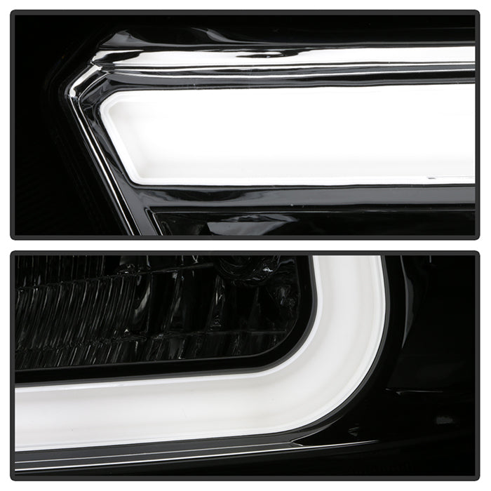 xTune Toyota 4Runner 2010-2013 LED Light Bar Headlights - Chrome