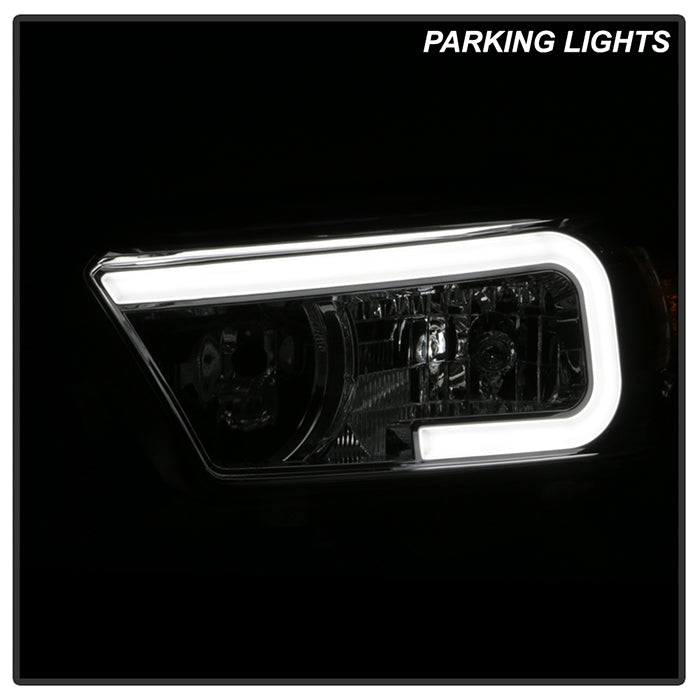 xTune Toyota 4Runner 2010-2013 LED Light Bar Headlights - Chrome