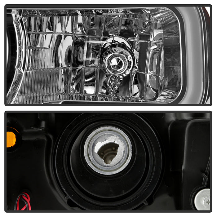 xTune Toyota 4Runner 2010-2013 LED Light Bar Headlights - Chrome