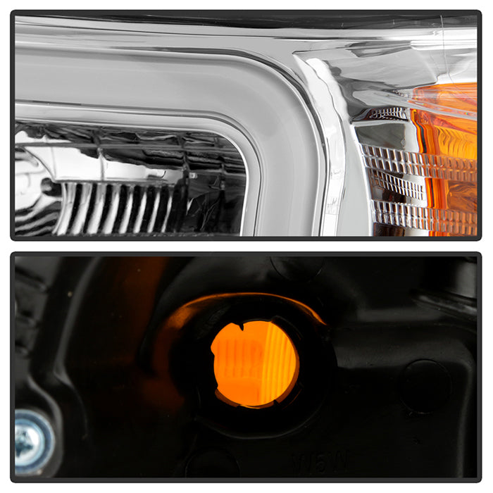 xTune Toyota 4Runner 2010-2013 LED Light Bar Headlights - Chrome