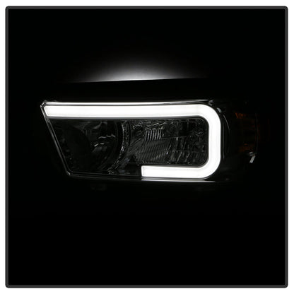 xTune Toyota 4Runner 2010-2013 LED Light Bar Headlights - Chrome