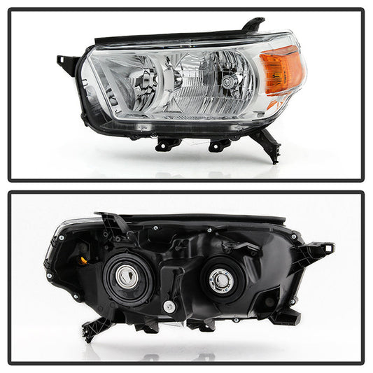 SPYDER Xtune 10-13 Toyota 4Runner OEM Style Headlights Chrome (HD-JH-T4R10-OE-C) 9049392