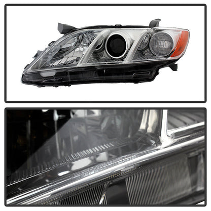 SPYDER Xtune Toyota Camry 07-09 OEM Style Headlights Chrome HD-JH-TCAM07-AM-C 9029769