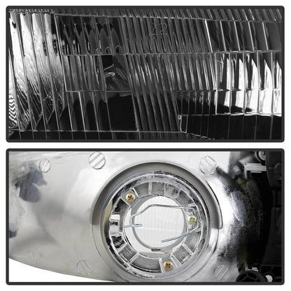 SPYDER xTune 97-99 Toyota Camry 4pc OEM Style Headlights w/Corner Lights - Black (HD-JH-TCAM97-SET-BK) 9042836