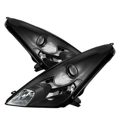 SPYDER Xtune Toyota Celica 00-05 Crystal Headlights Halogen Model Only Black HD-JH-TCE00-BK 9024054