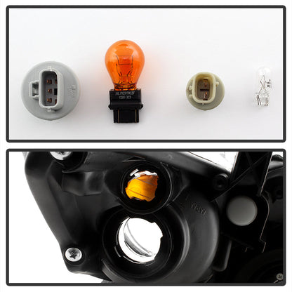 Spyder xTune Toyota Corolla 2009-2010 OEM Style Headlights - Black Hd-Jh-TCO09-Am-Bk