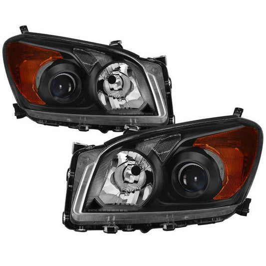 SPYDER xTune 09-12 Toyota RAV4 OEM Style Headlights - Black (HD-JH-TRAV409-AM-BK) 9040740