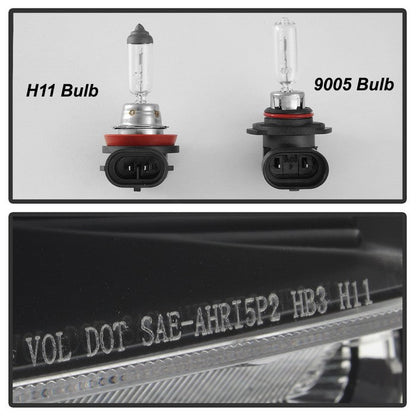 SPYDER xTune 09-12 Toyota RAV4 OEM Style Headlights - Black (HD-JH-TRAV409-AM-BK) 9040740