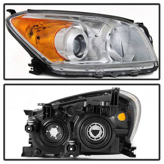 SPYDER xTune 09-12 Toyota RAV4 OEM Style Headlights - Chrome (HD-JH-TRAV409-AM-C) 9040757