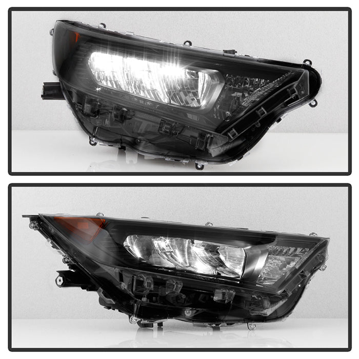 xTune Toyota RAV4 19-20 Passenger Side Black Bezel LED Headlights