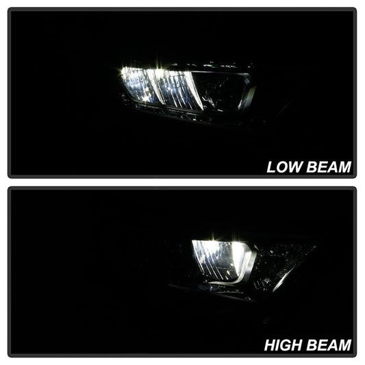 xTune Toyota RAV4 19-20 Passenger Side Chrome Bezel LED Headlights- OEM Right