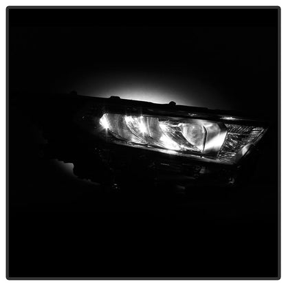 xTune Toyota RAV4 19-20 Passenger Side Chrome Bezel LED Headlights- OEM Right