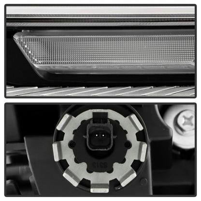 SPYDER 22-24 Toyota RAV4 LED High Low Beam w/Halogen Bulb Headlight- Left(HD-JH-TRAV422-LED-OE-L) 9959479