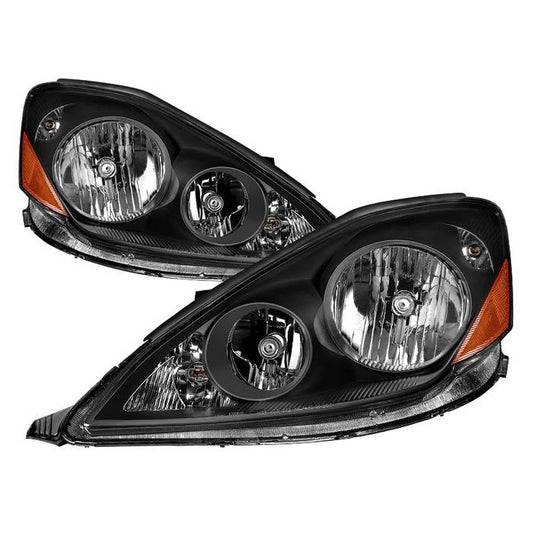 SPYDER xTune Toyota Sienna Halogen Models Only 2006-2010 OEM Style Headlights - Black HD-JH-TSIE06-AM-BK 9036019