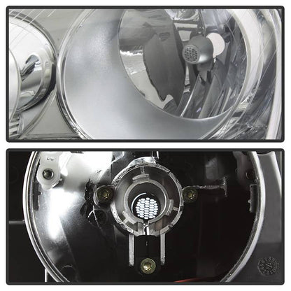 SPYDER xTune 06-09 Volkswagen Golf (Halogen Only) OEM Style Headlights - Chrome HD-JH-VJ06-C 9043451