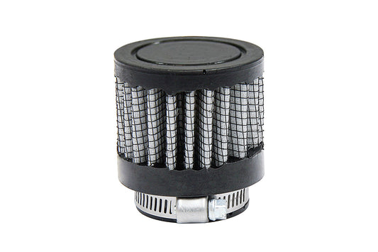 HPS Performance Crankcase Vent Air Filter Breather 1" ID, 2" Overall Length