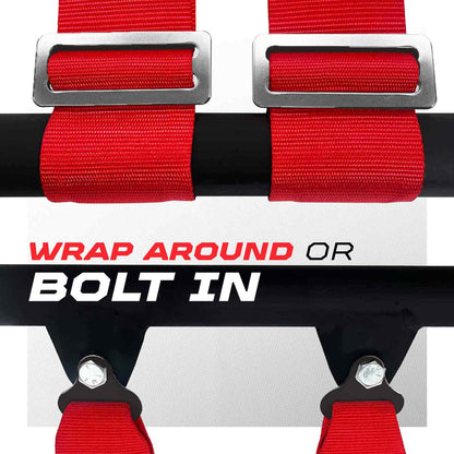 3" 5 point Pro Series Latch Harness 50 Caliber Racing Harness
