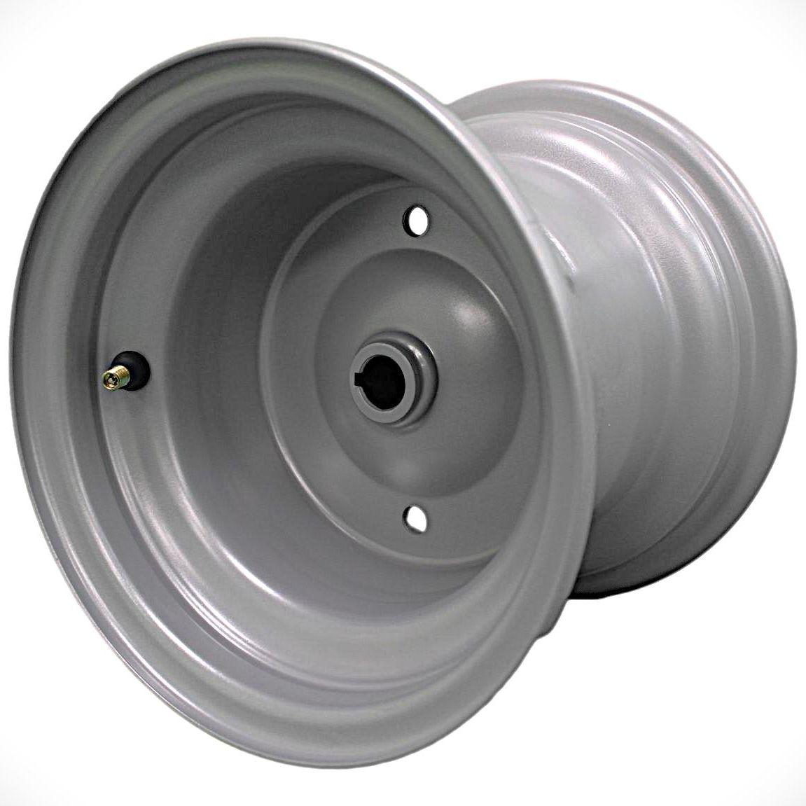 8x7 Hubbed Wheel Husqvarna Silver (Set of 2)