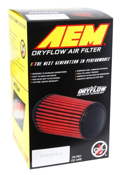 AEM Induction DryFlow Air Filter AIP21-2157DK