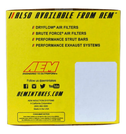 AEM Induction Cold Air Intake Syst em-C.A.S. SUBARU IMPREZA AIP21-478WR