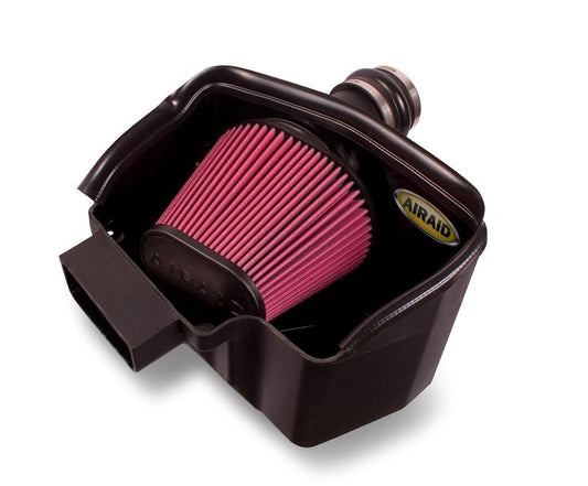 Airaid 10-13 Ford Taurus SHO/Flex 3.5L Turbo MXP Intake System w/ Tube (Oiled / Red