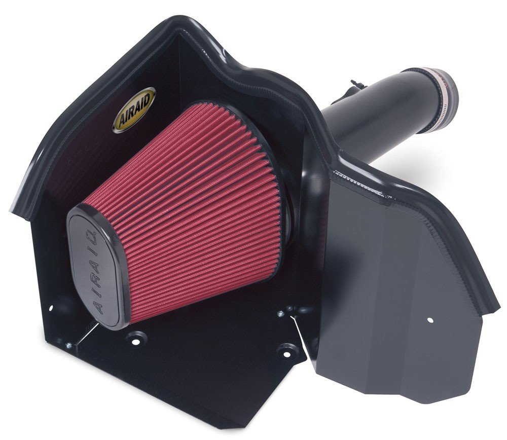 Airaid 07-14 Toyota Tundra/Sequoia 4.6L/5.7L V8 CAD Intake System w/ Tube (Dry / Red