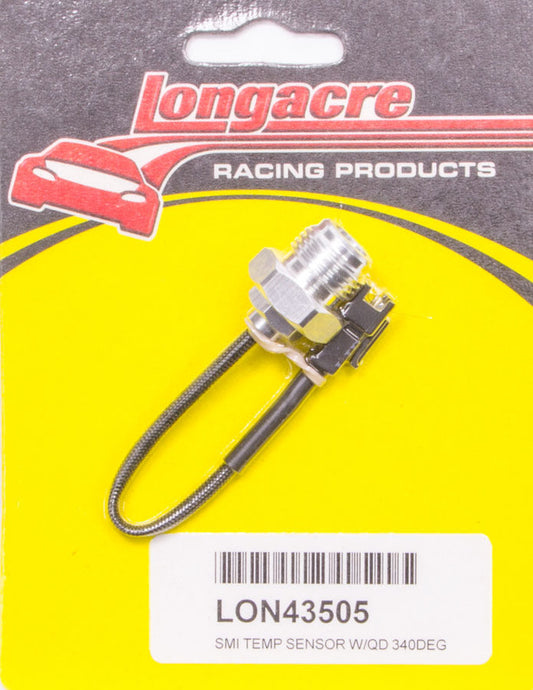 Longacre Temp Sensor 340deg w/ QD Lead & Manifold Fitt 52-43505