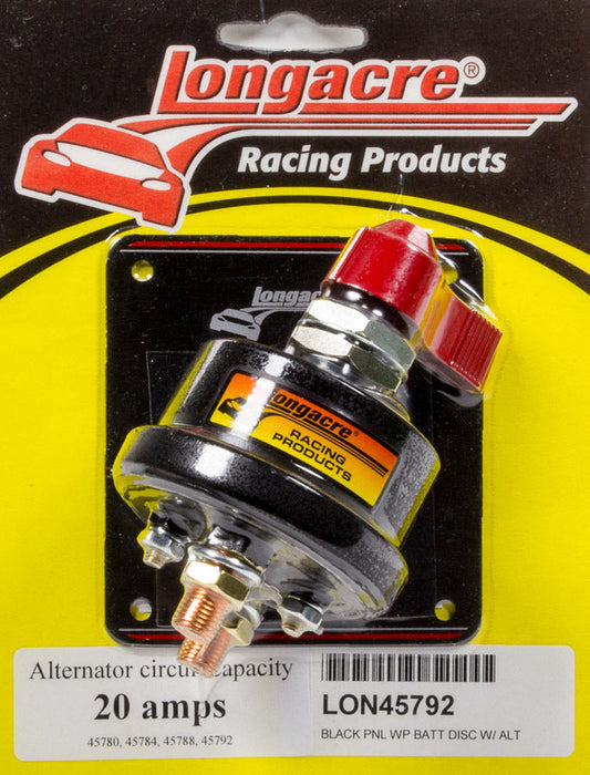 Longacre Battery Disc. Switch HD 4 Post Weatherproof 52-45792