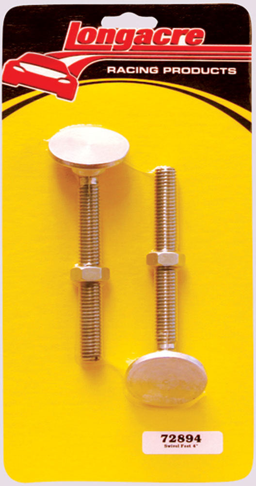 Longacre 4in Swivel Feet -2ea 52-72894